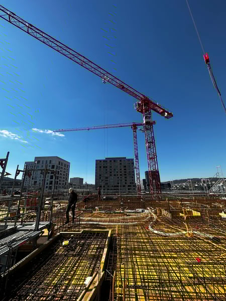 Baustelle des Monats Juli: "Wohnsiedlung Letzi" in Altstetten